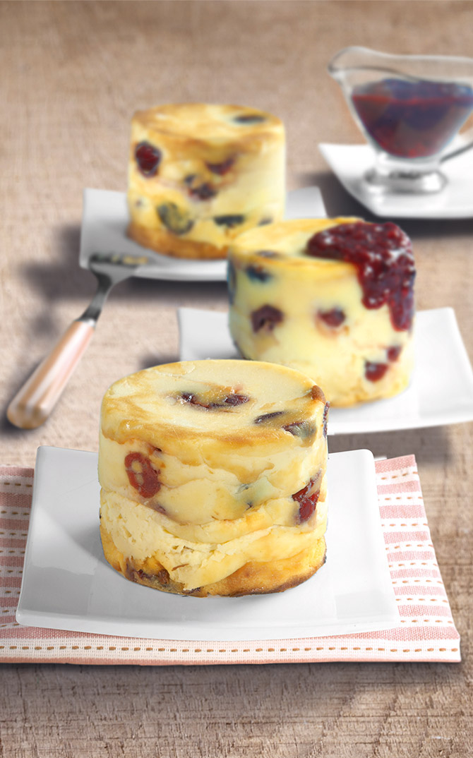 American Cranberry Cheesecakes