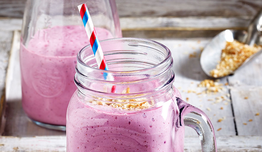Smoothie with Berries