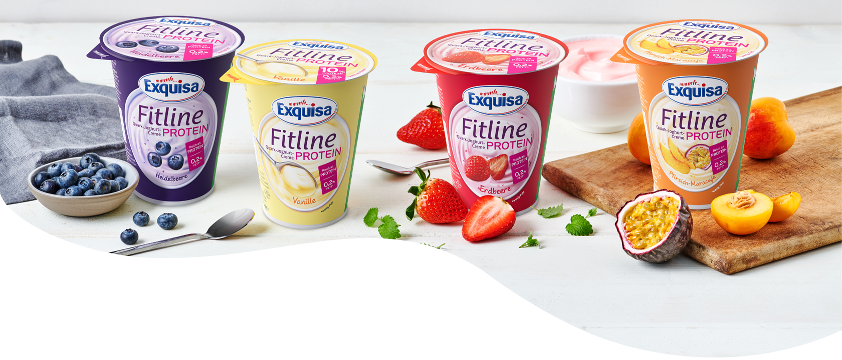 FROMAGE FRAIS ‘FITLINE PROTEIN’