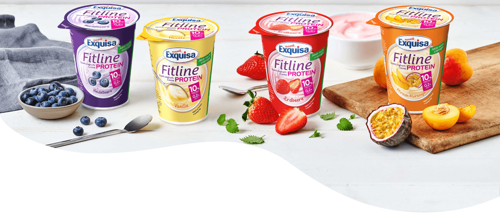 FROMAGE FRAIS ‘FITLINE PROTEIN’