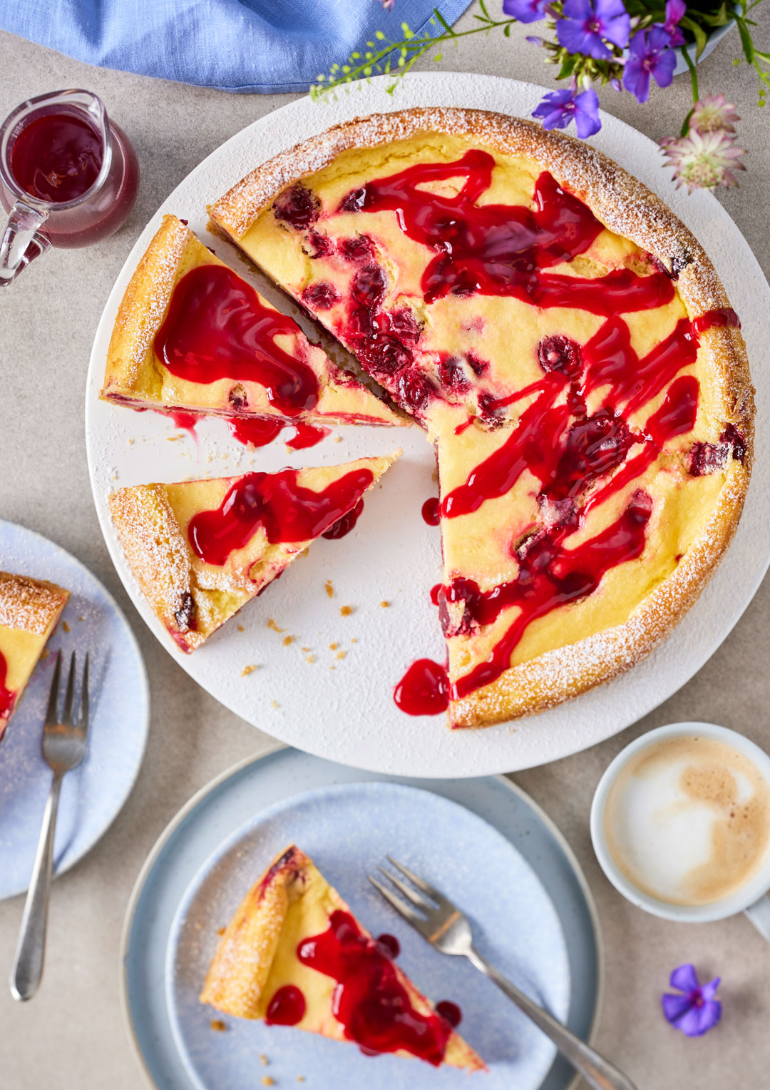 Vegan Cherry Cheesecake