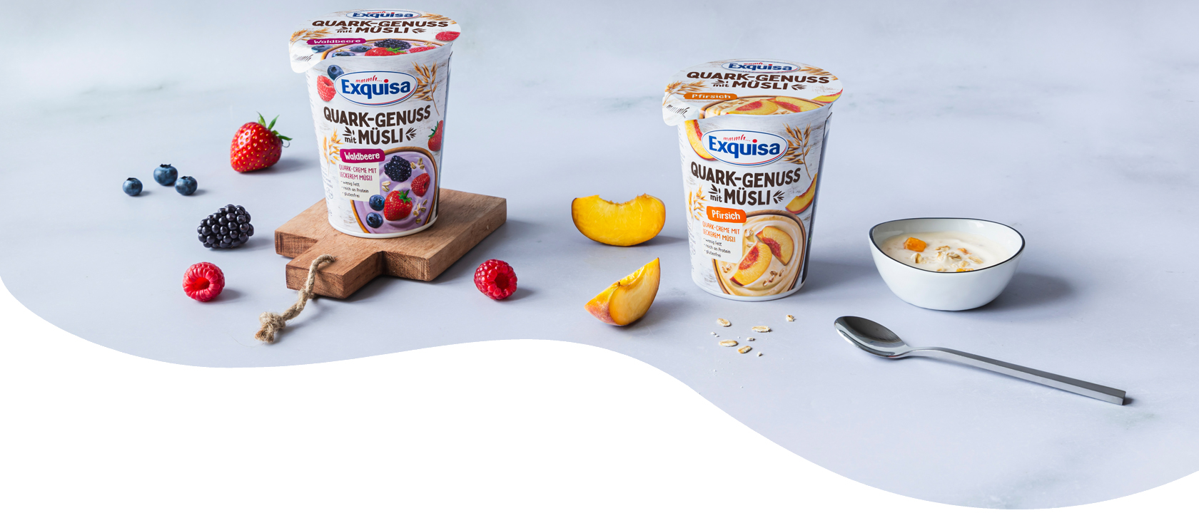 FROMAGE FRAIS WITH MUESLI